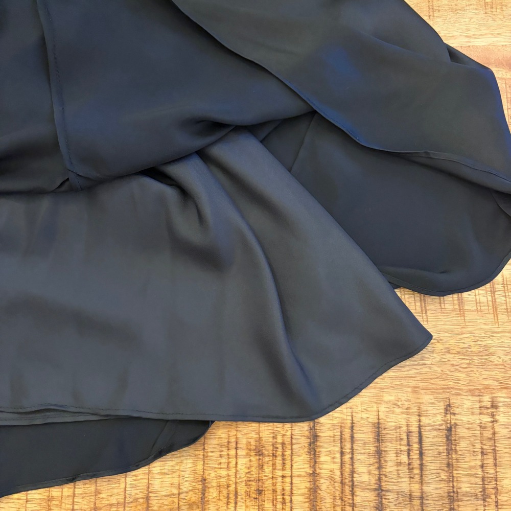 Laundry Silk Gown 2 Formal Strapless Ruched Hollywood Glam Black Tie Wedding - Picture 11 of 16